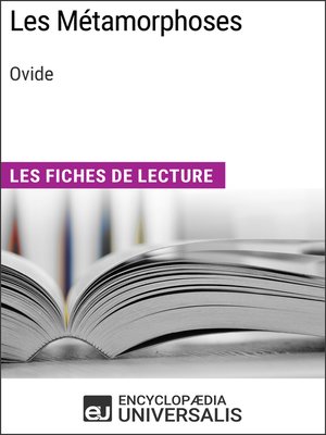 cover image of Les Métamorphoses d'Ovide